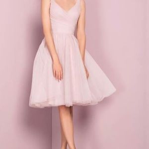Elegant A-line Dress Size 6  Blush Pink